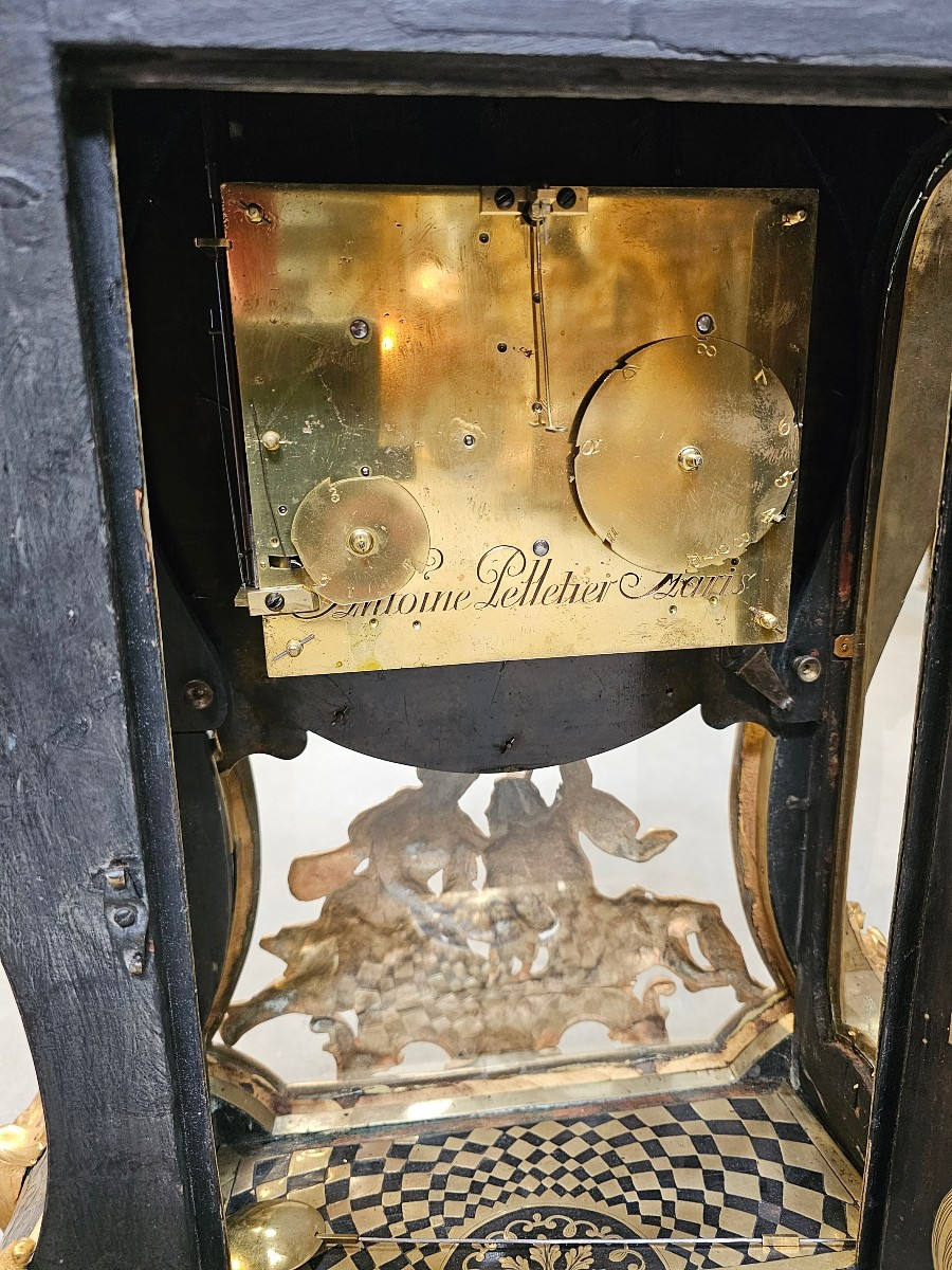 Large Boulle Clock-photo-2