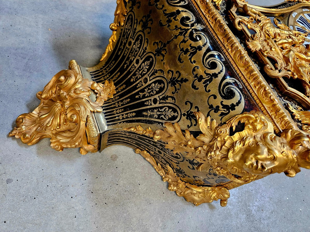 Large Boulle Clock-photo-6