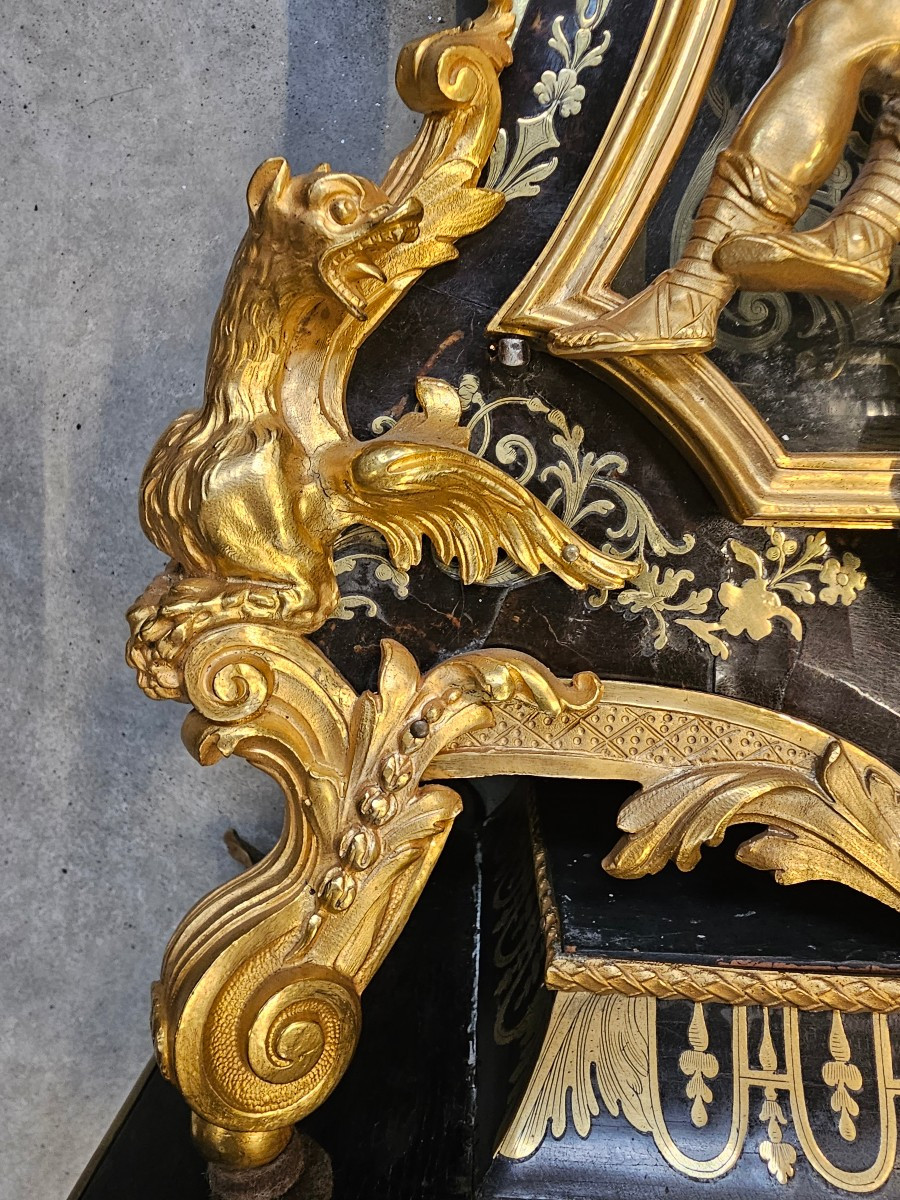 Large Boulle Clock-photo-7