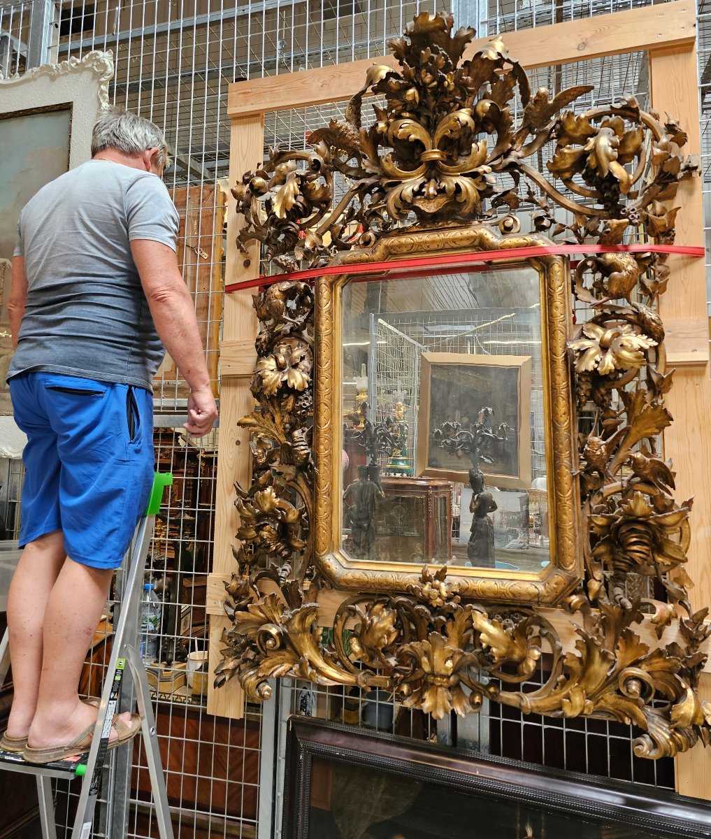 Grand miroir Italien -photo-2