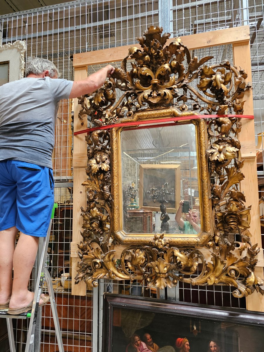 Grand miroir Italien -photo-5