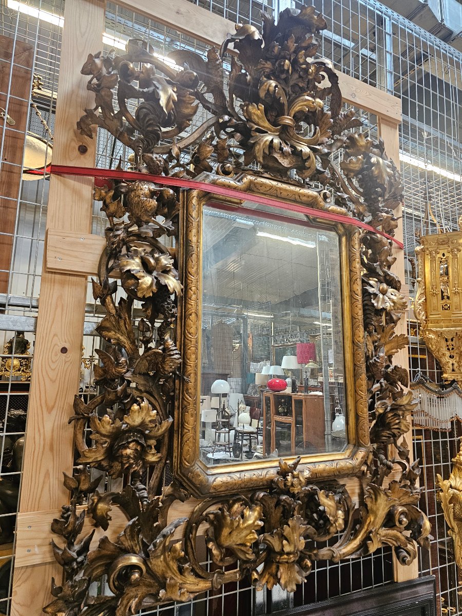 Grand miroir Italien 