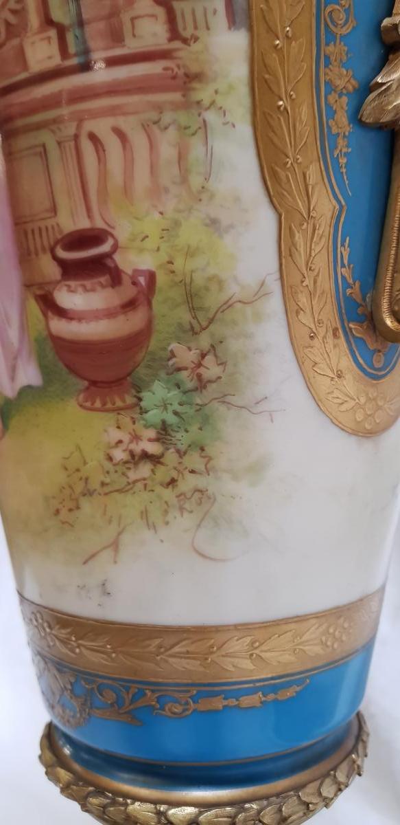 Sevres 1844 Signed Lamp-photo-3