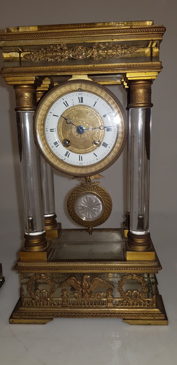 Clock In Werre Empire XIX-photo-3
