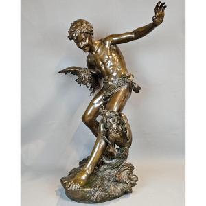 Bronze Sculpture Paul Romain Chevré 1867-1914