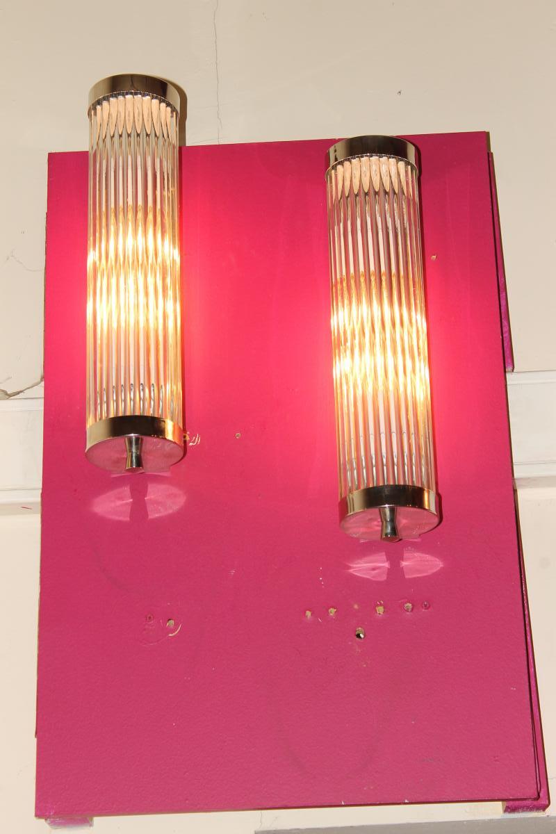 Paire d'Appliques Art Deco Petitot (cat: Applique Art Déco 1930)-photo-2