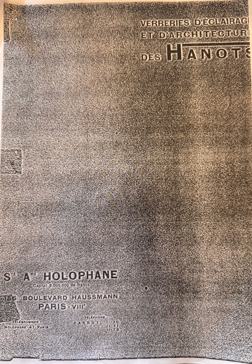 Pair Of Art Deco Wall Sconces, Verreries Des Hanots, "coquille" Model (five Available, 1930) -photo-7