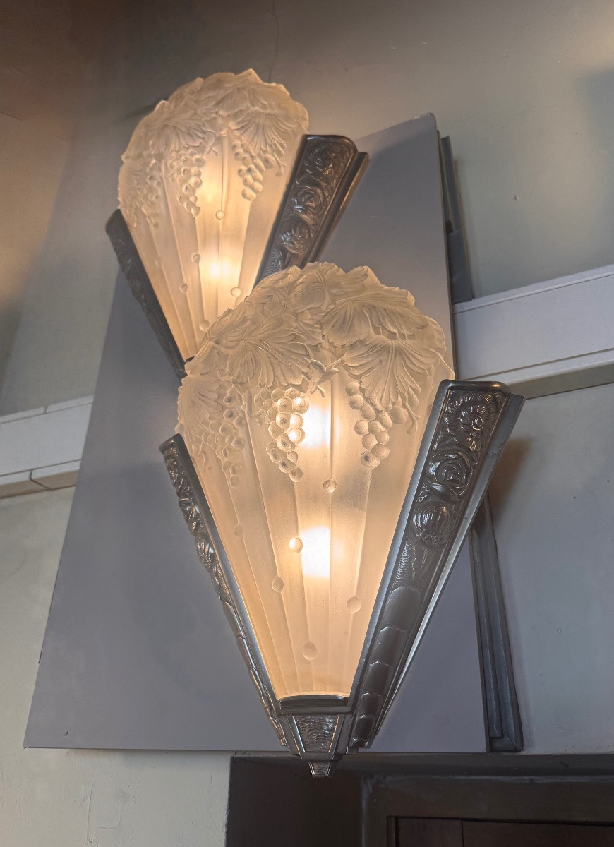 Important Pair Of Art Deco -photo-2