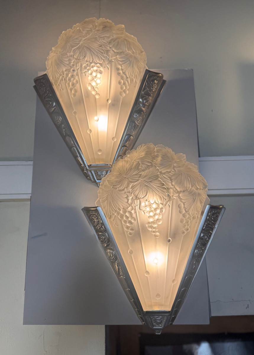 Important Pair Of Art Deco 
