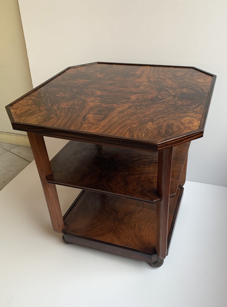 Coffee Table - Pedestal Art Deco School Amsterdam (cat: Tables Art Deco 1930)-photo-4