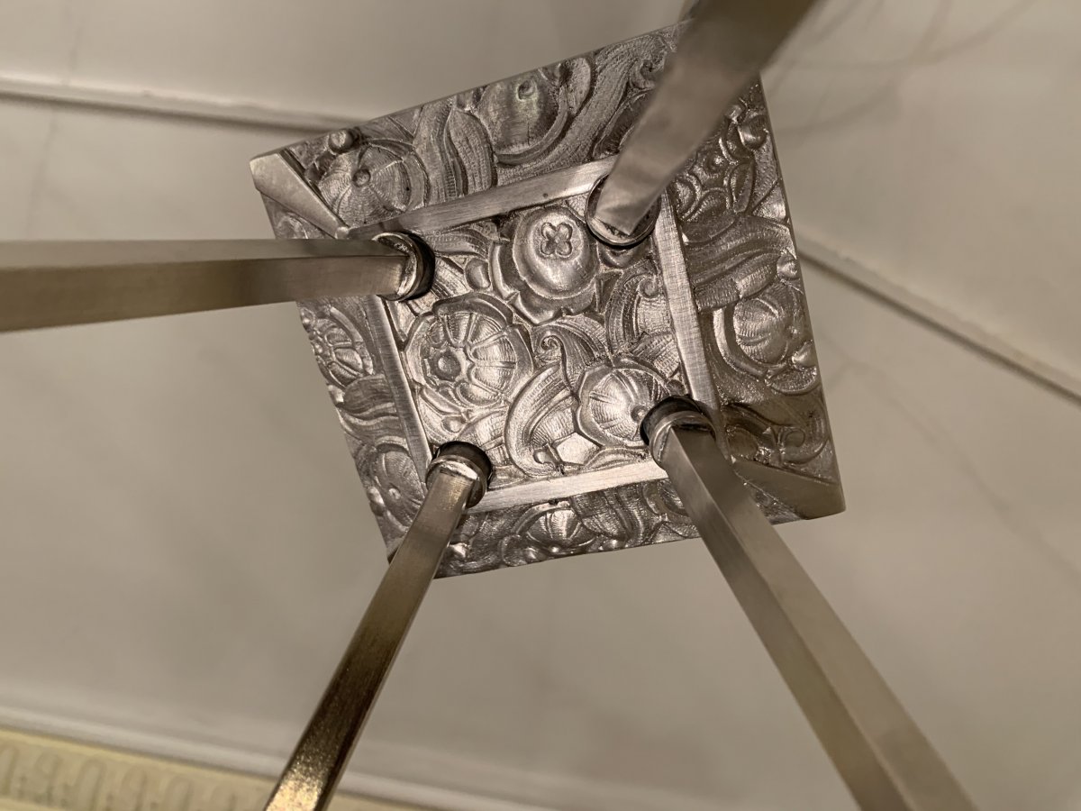 Pendant Lamp - Ceiling Lamp Art Deco Müller Frères (cat: Art Deco Chandeliers 1930)-photo-4