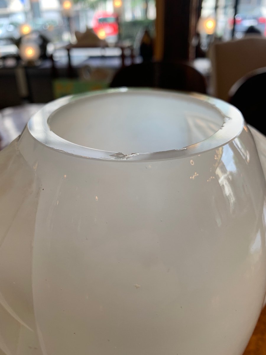 Rare Vase Art Déco Modèle « AMPHORE«  Signé André Hunebelle ( Vases Art Deco 1930 ) -photo-6