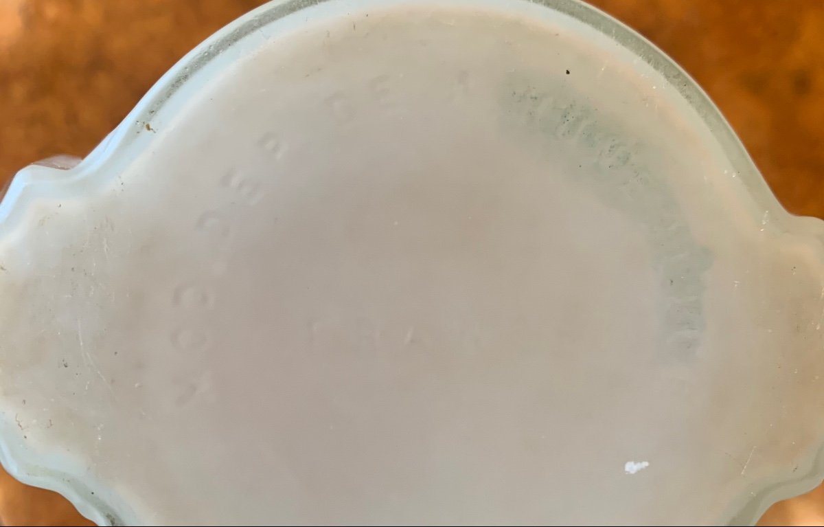 Rare Vase Art Déco Modèle « AMPHORE«  Signé André Hunebelle ( Vases Art Deco 1930 ) -photo-8