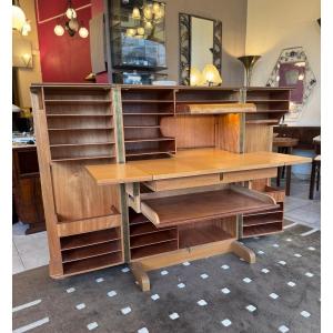 Bureau Malle « Magic Box » Mummenthaler & Meier Créé en 1928 / Modèle de 1950 ( suisse design )