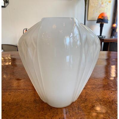 Rare Vase Art Déco Modèle « AMPHORE«  Signé André Hunebelle ( Vases Art Deco 1930 ) 