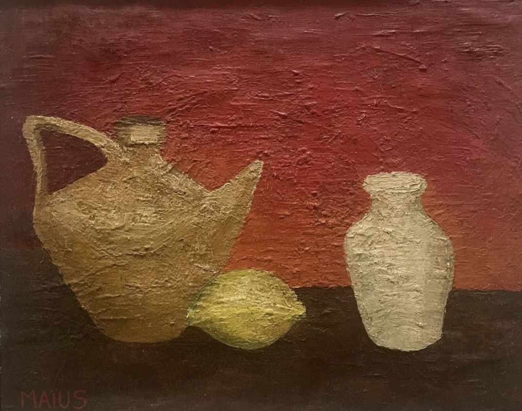 Still Life With Lemon, 1954, Signed Maïus-photo-2