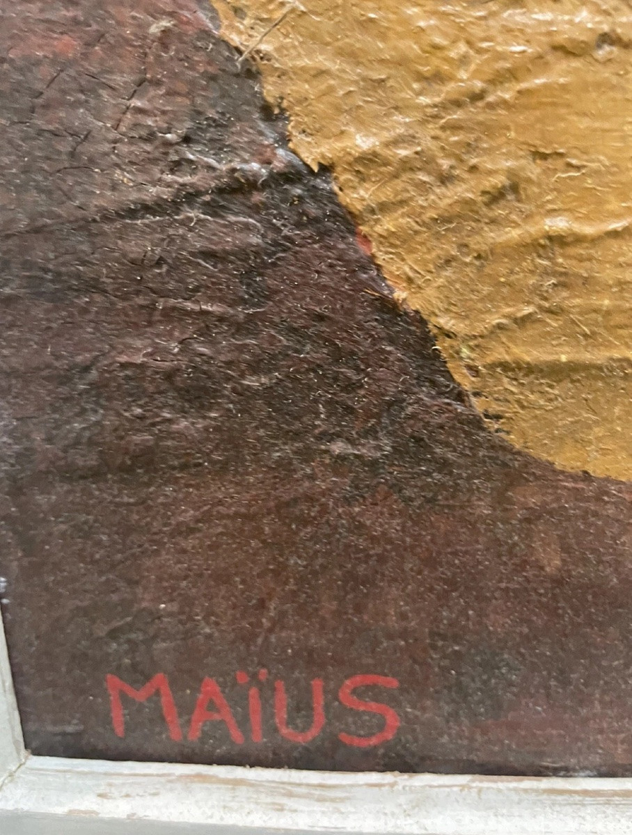 Still Life With Lemon, 1954, Signed Maïus-photo-1