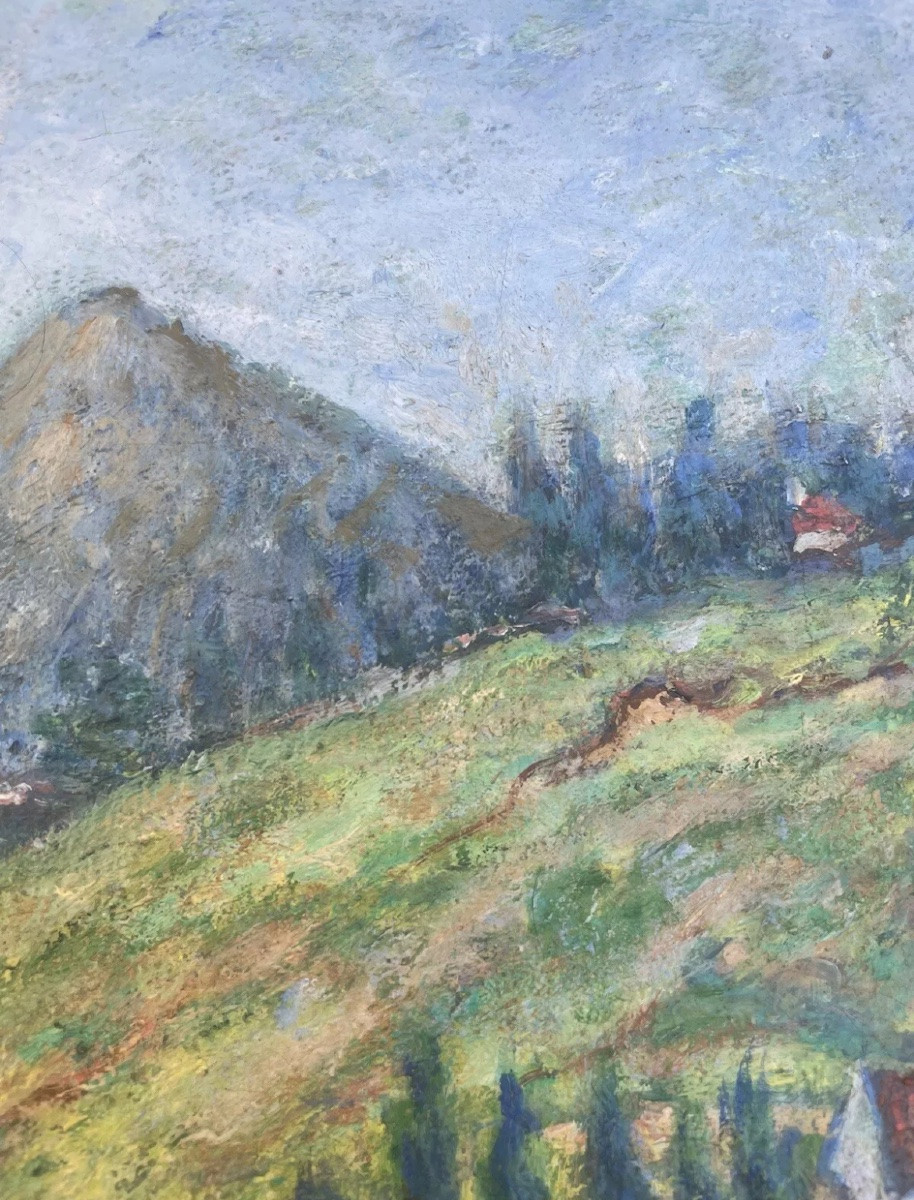 Landscape Isaac Lisie 20th Century Hst-photo-3