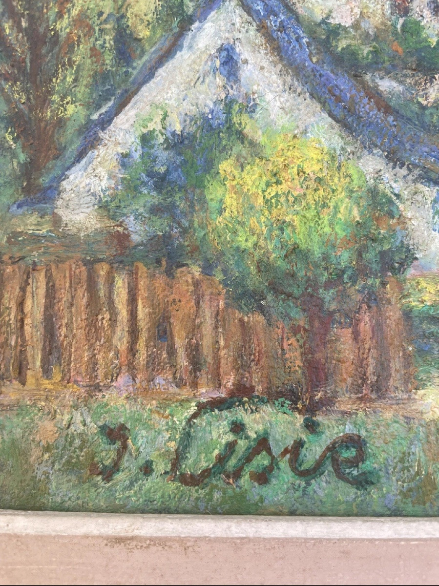 Landscape Isaac Lisie 20th Century Hst-photo-3