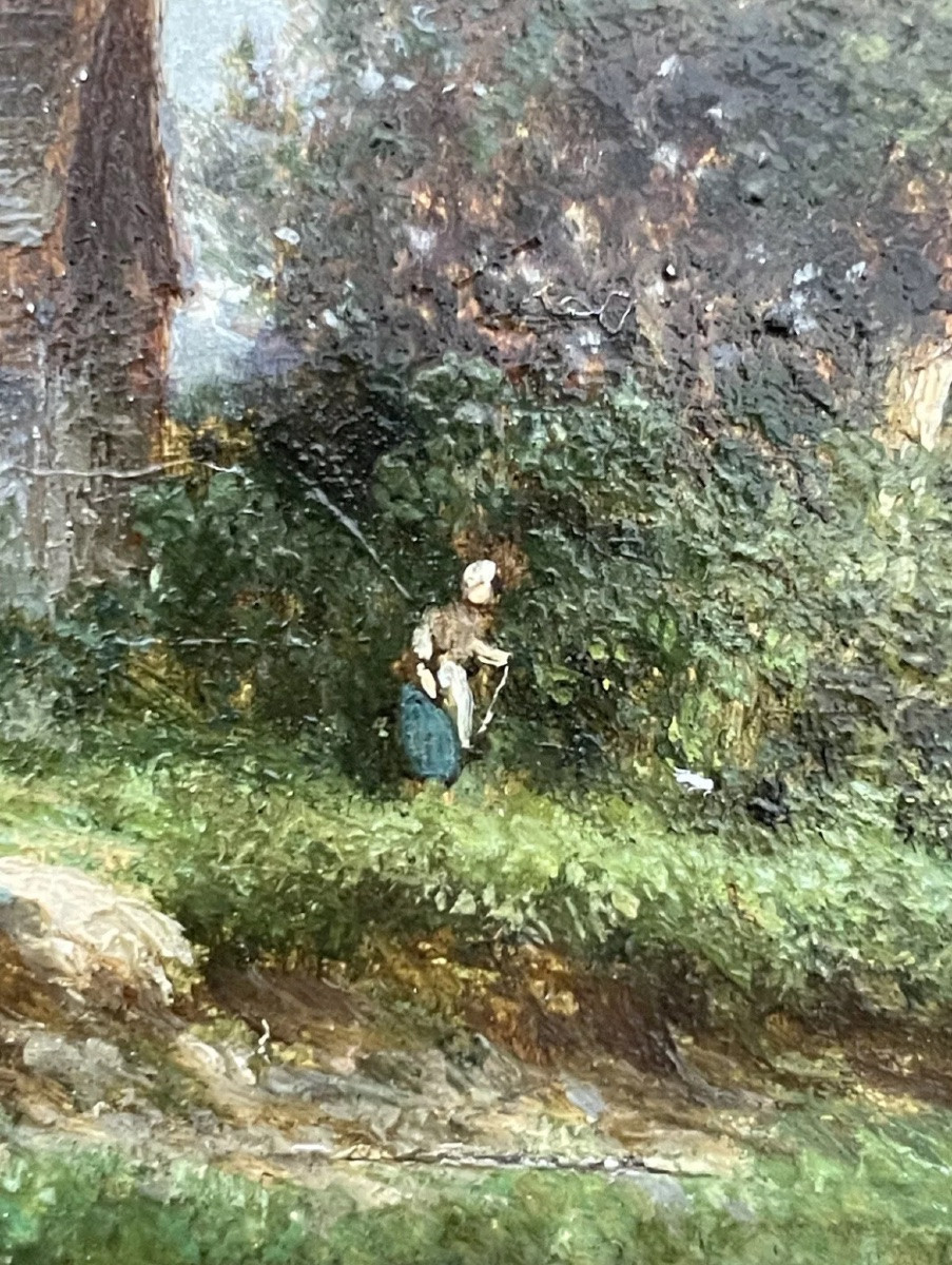 Animated Landscape, Theodore Ghirardi, 19th Century-photo-3