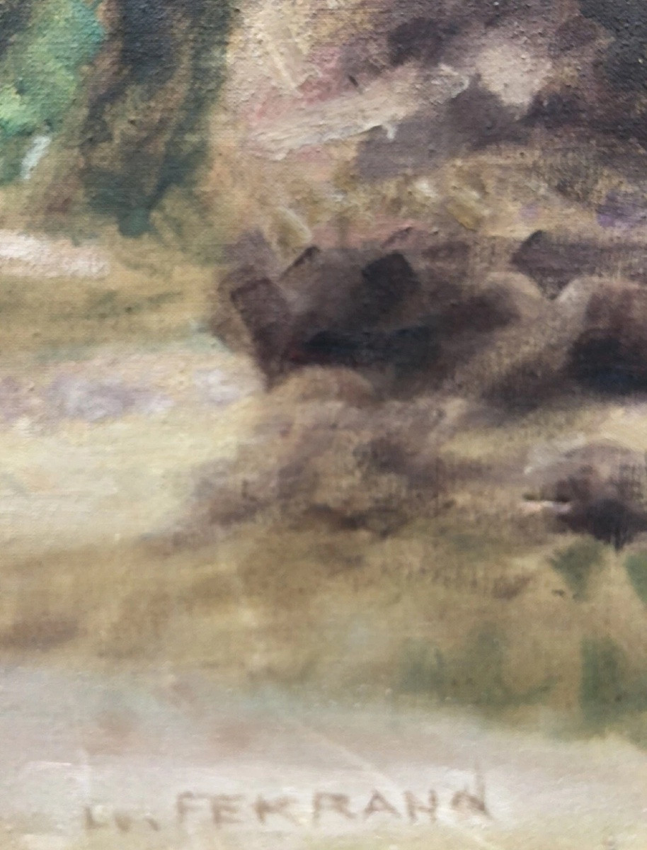 Landscape Jp Ferrand 20th Century-photo-3