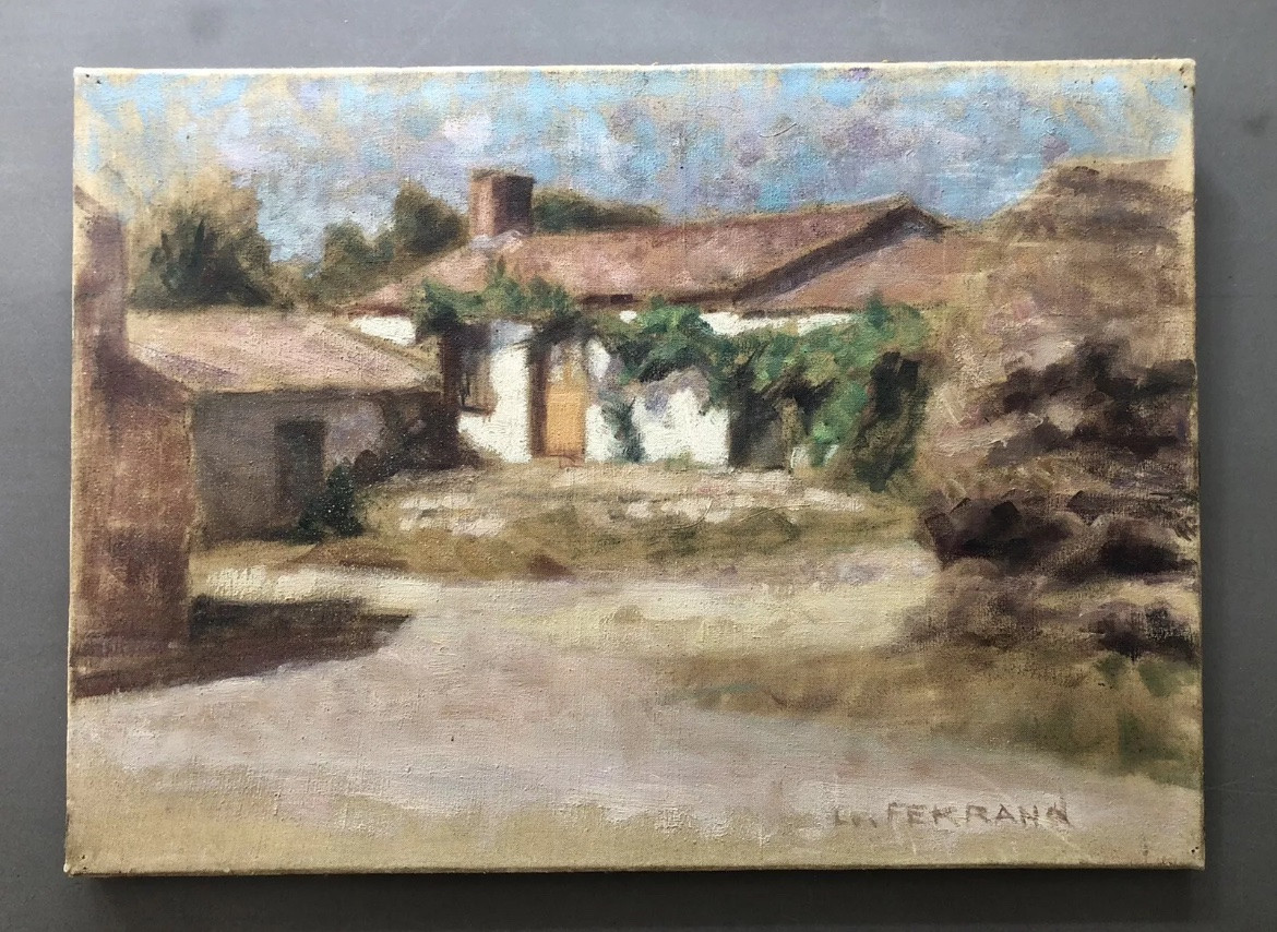 Landscape Jp Ferrand 20th Century-photo-4