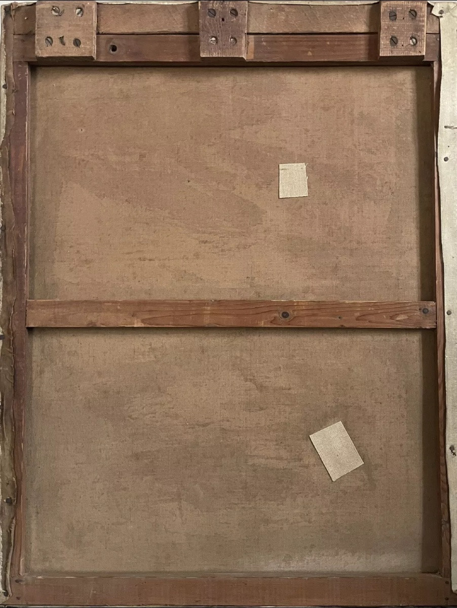 Tableau maison à Rouen XIXe-photo-3