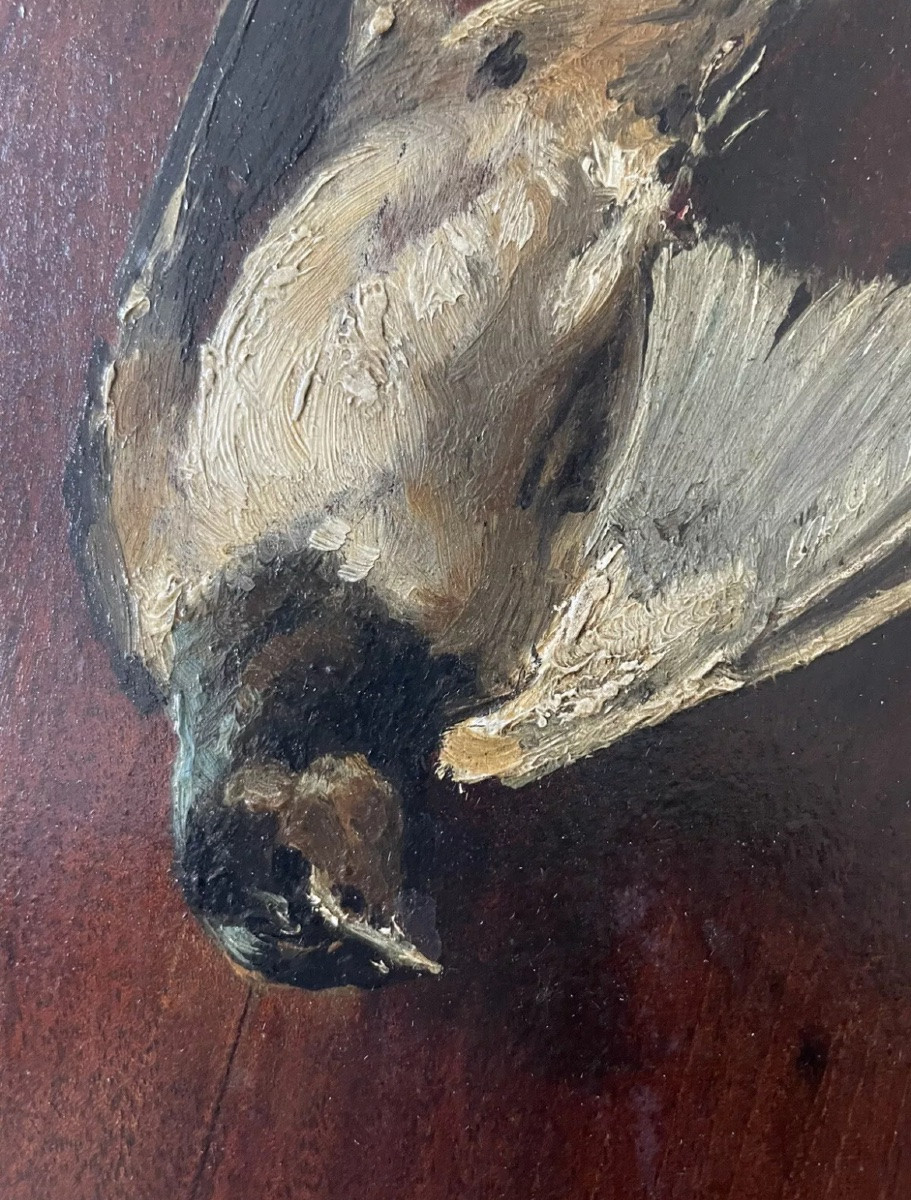 Still Life With Bird, Hunting, Marius Roy -photo-4