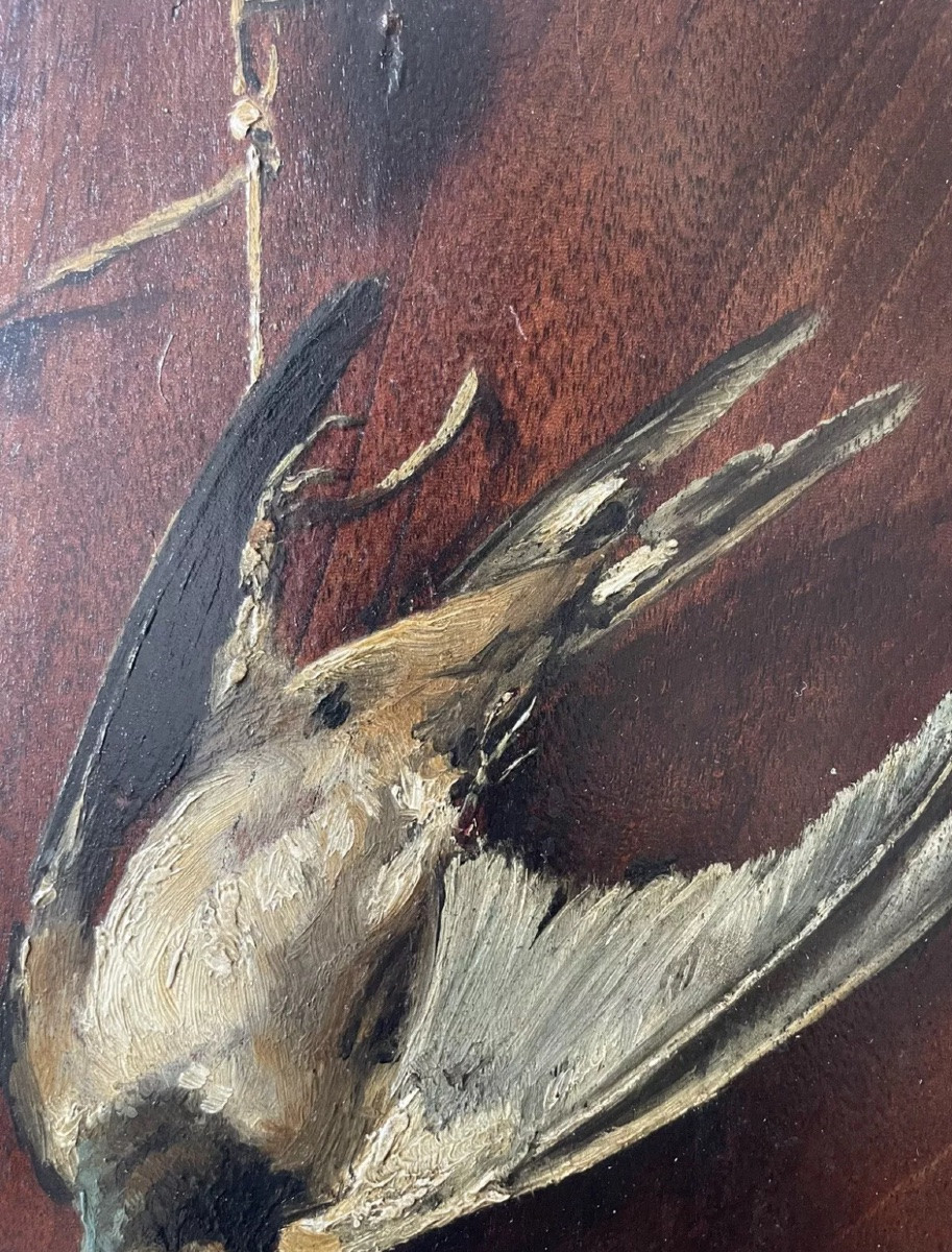 Still Life With Bird, Hunting, Marius Roy -photo-1