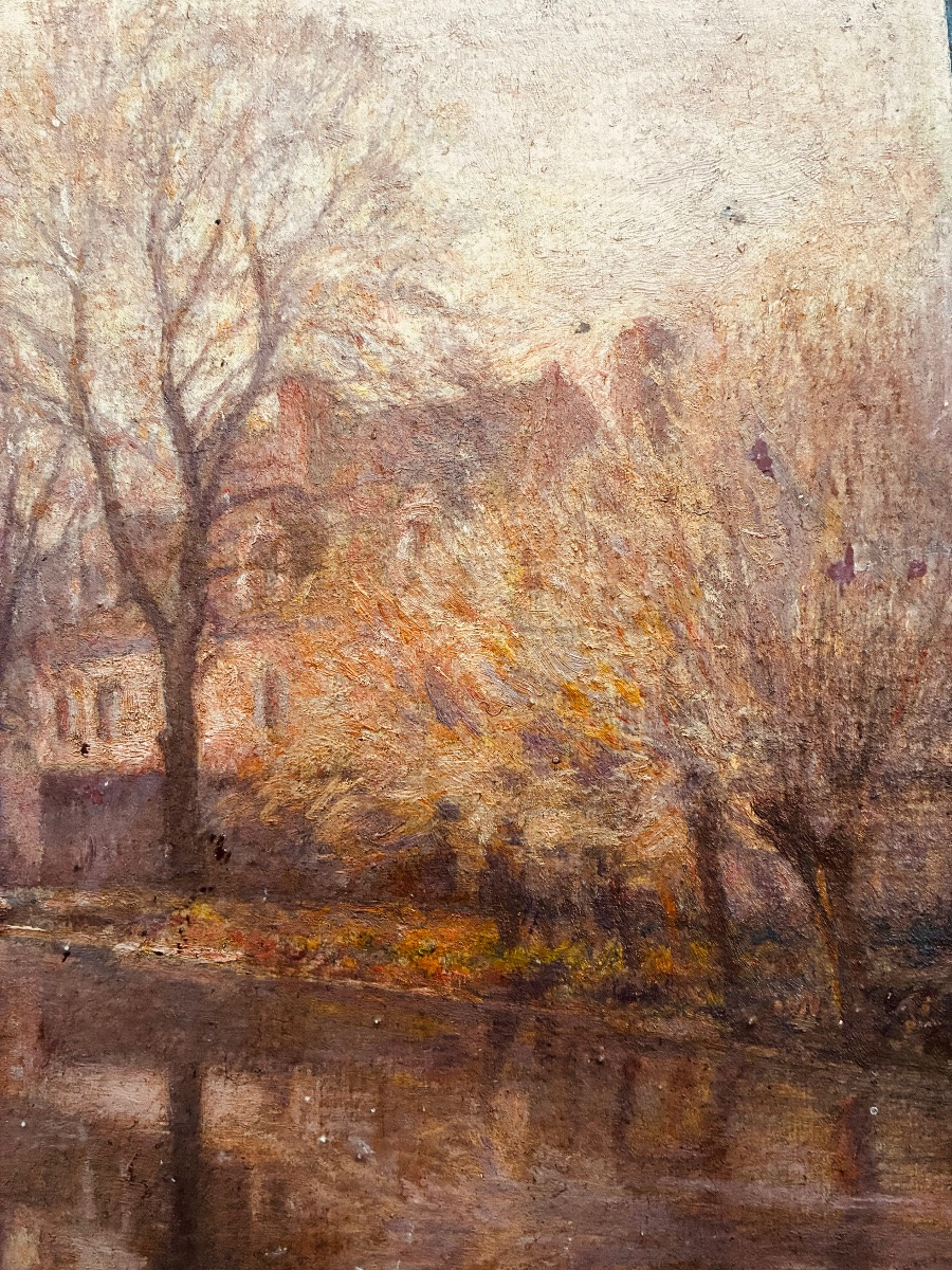 Indian Summer In Dijon, Louis Auguste Girardot, 19th Century-photo-5