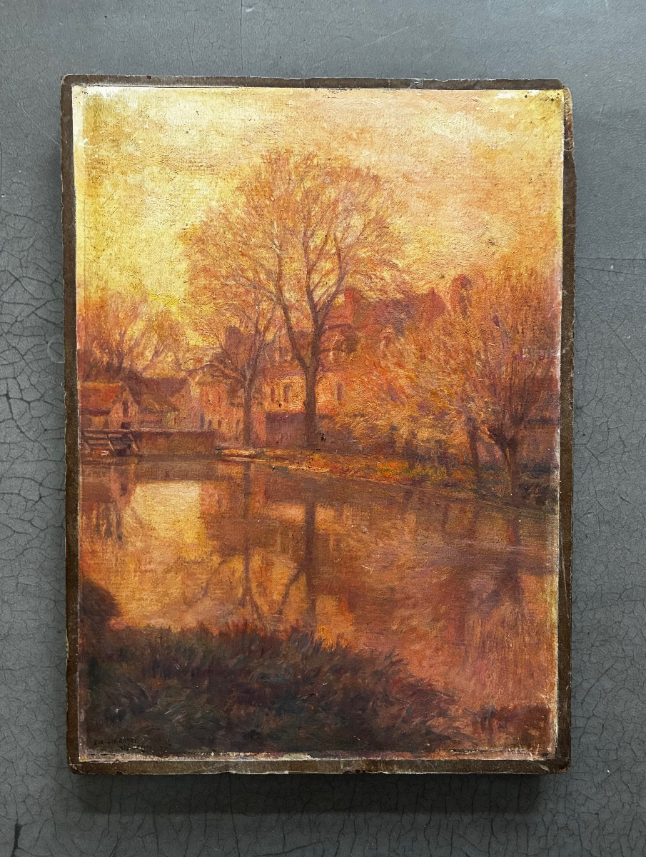 Indian Summer In Dijon, Louis Auguste Girardot, 19th Century