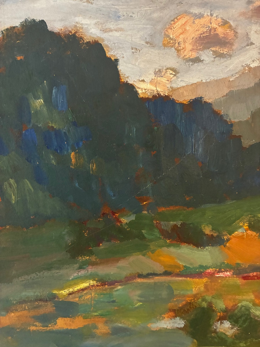 Mount Sainte Victoire, Robert Fleurent, 1950s-photo-3