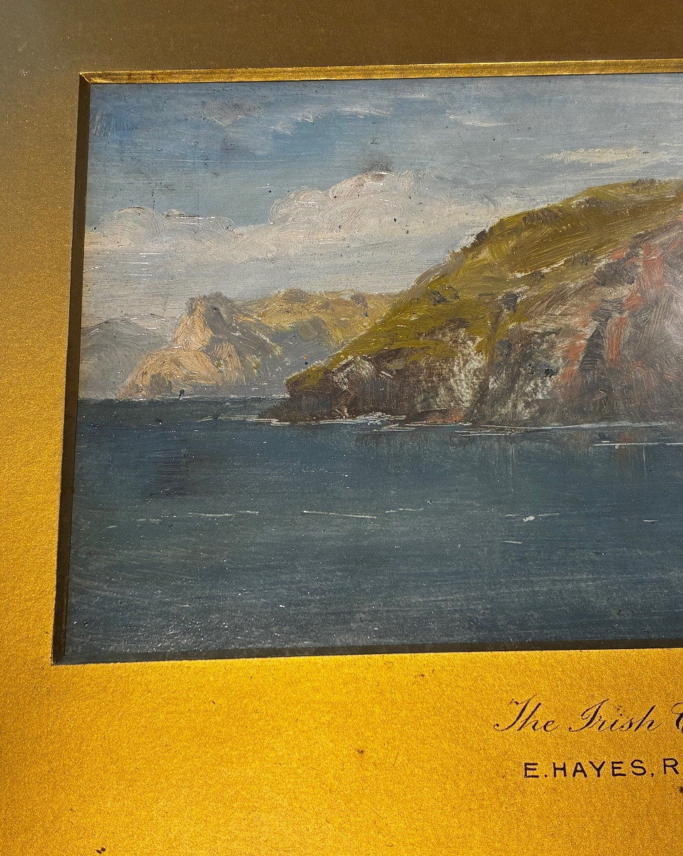La côte irlandaise, Edwin Hayes, XIXe -photo-2