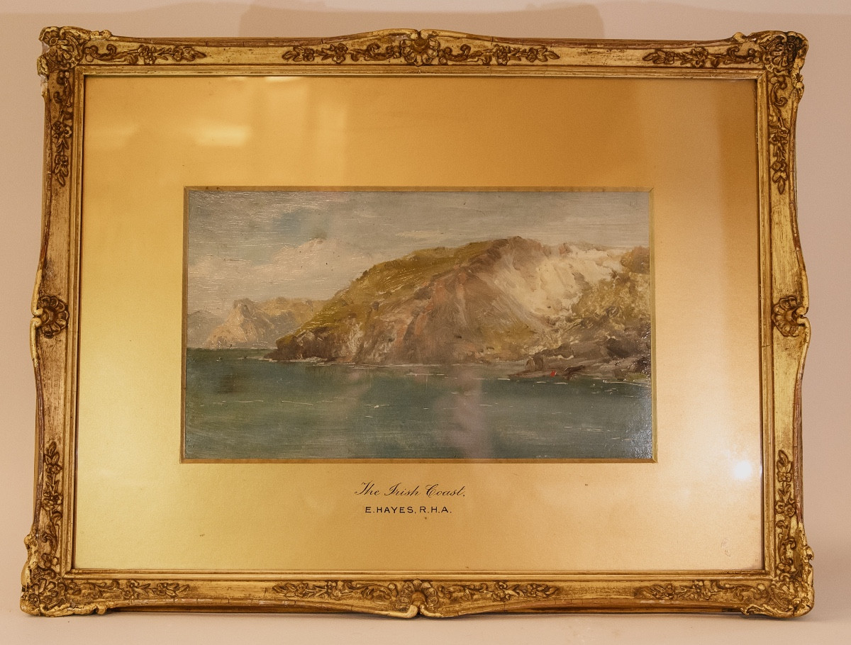 La côte irlandaise, Edwin Hayes, XIXe 