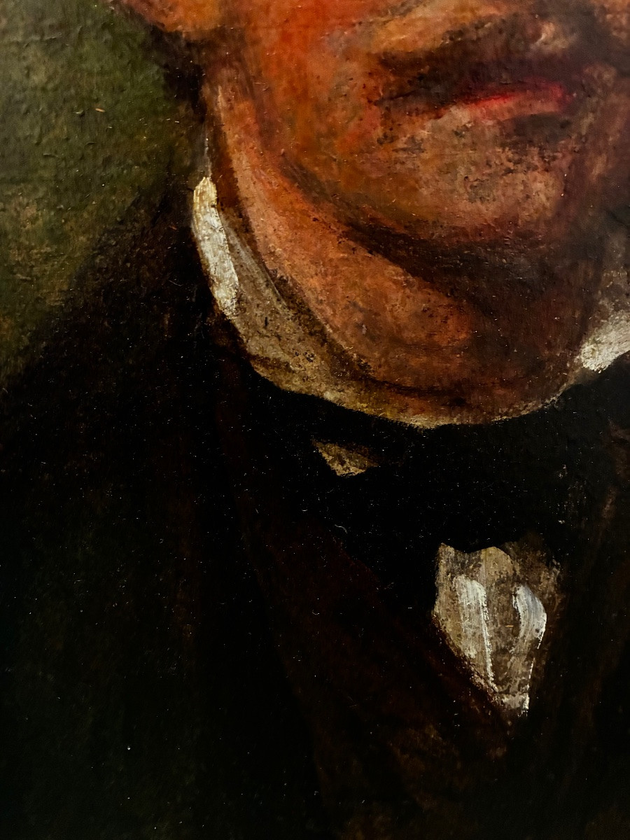 19th Century Portrait Painting Of A Man -photo-3
