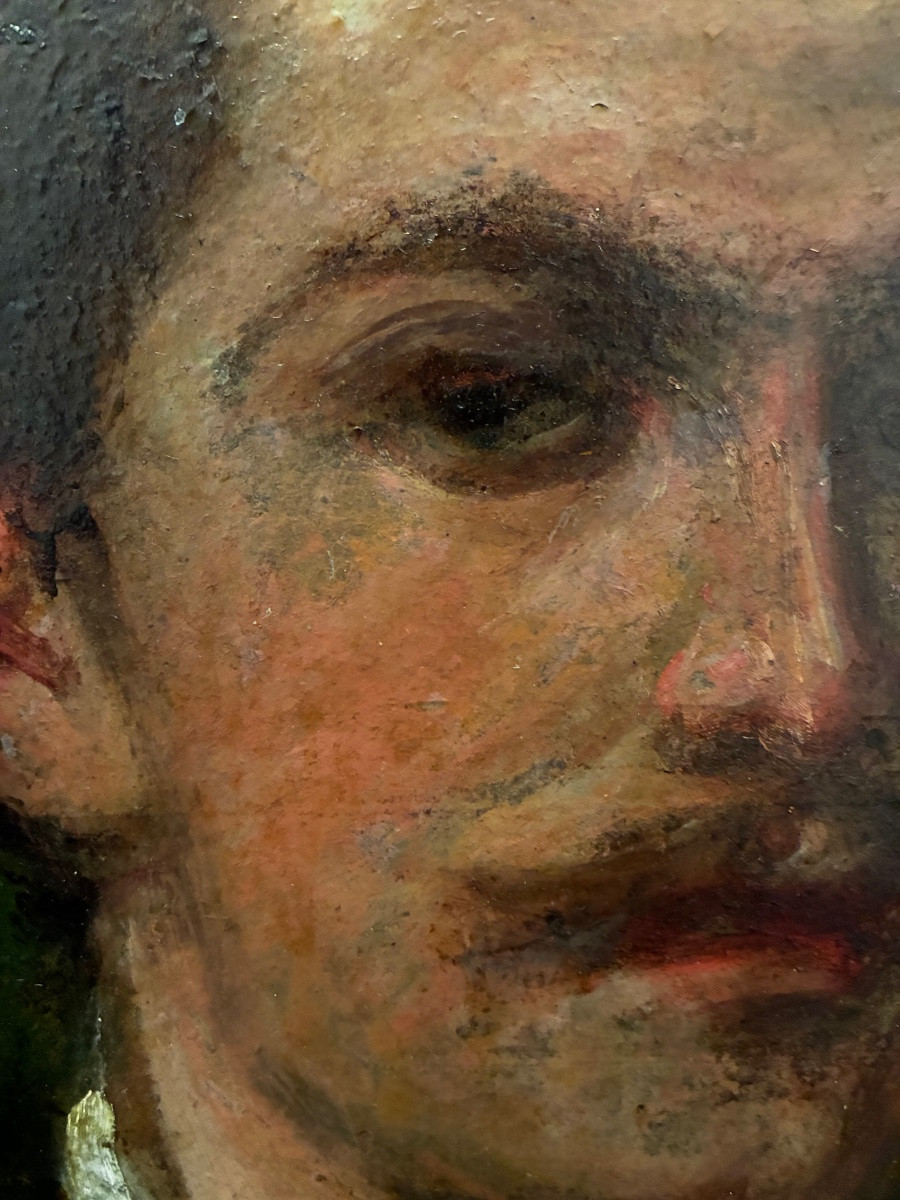 19th Century Portrait Painting Of A Man -photo-4