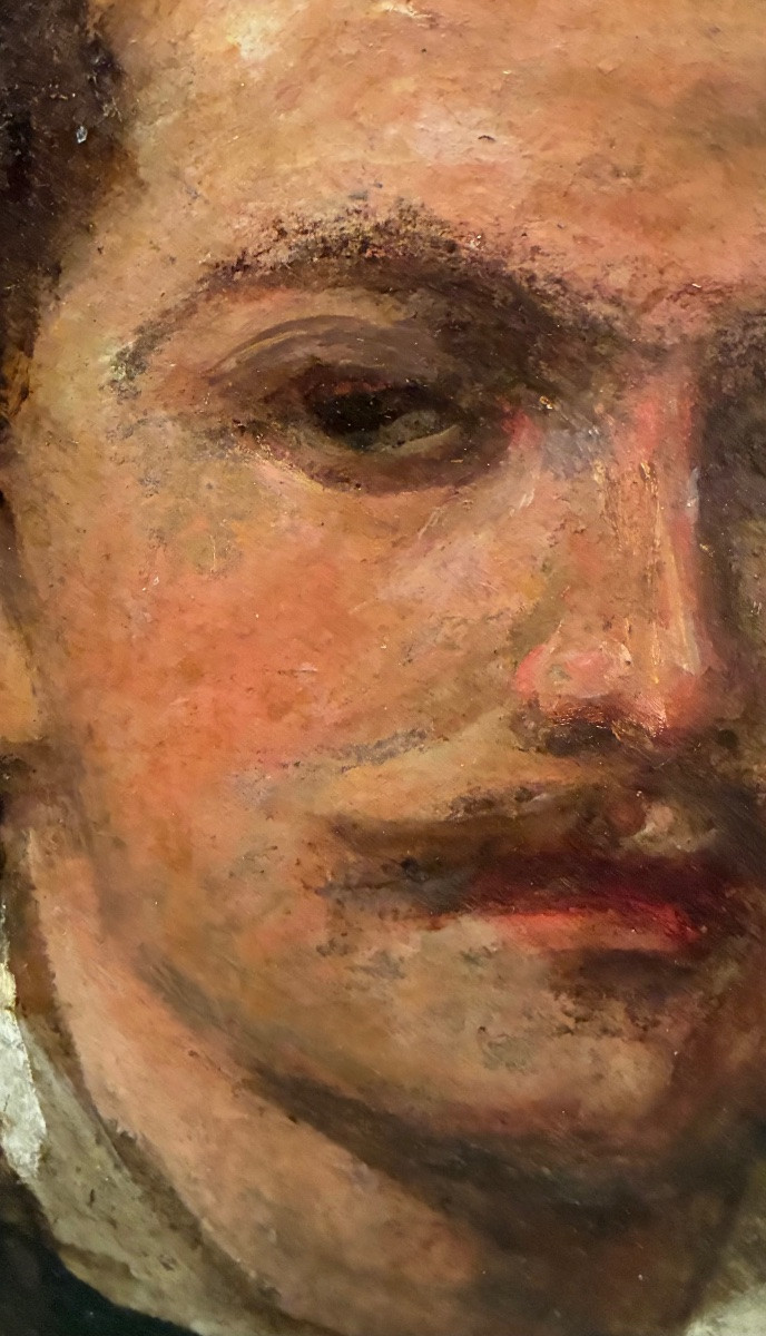 19th Century Portrait Painting Of A Man -photo-5