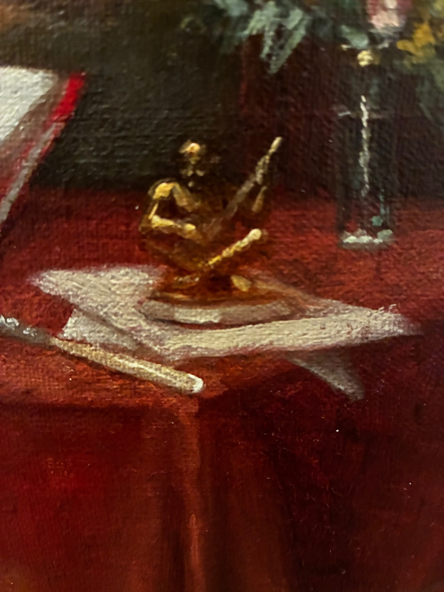 Scène d’intérieur japonisante, GP Masure 1908-photo-4