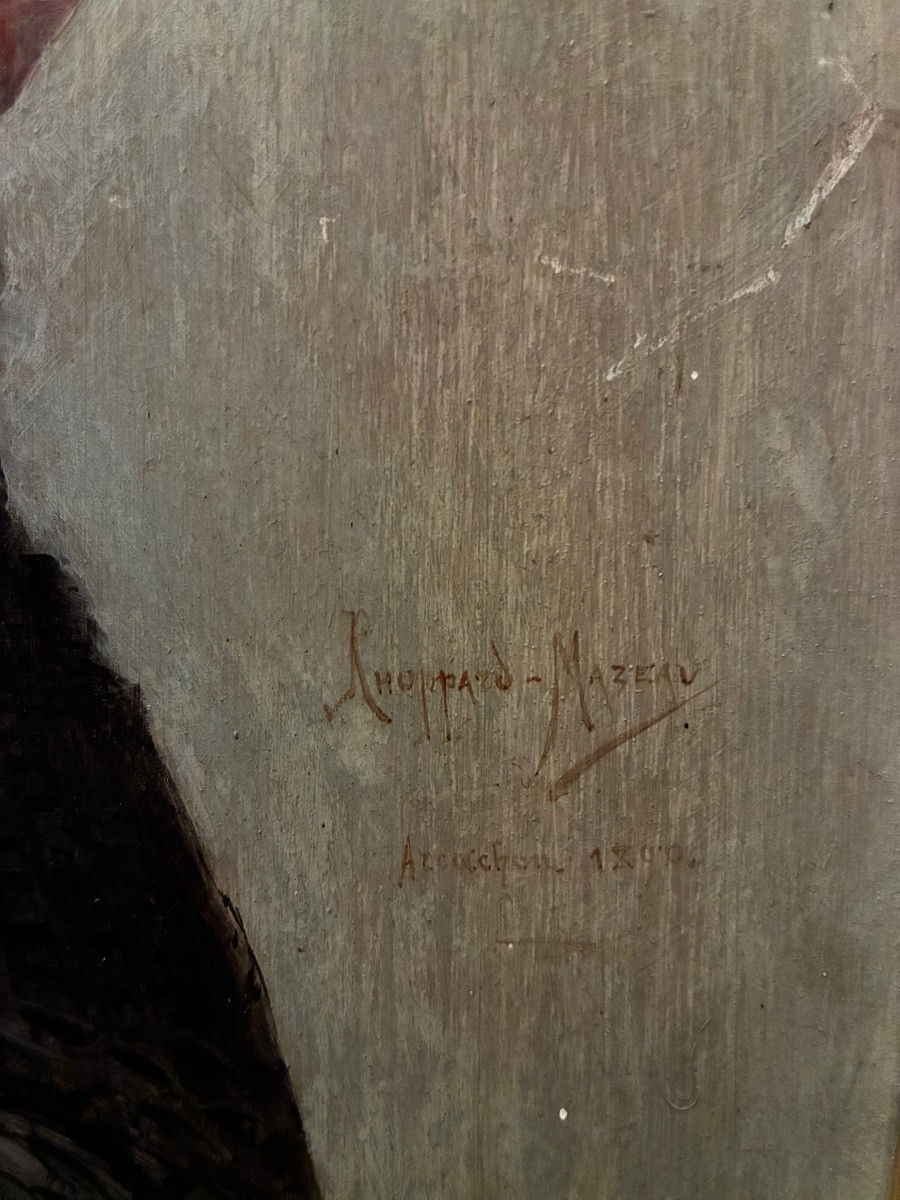 Portrait Of Jeanne Choppard-mazeau, 1890-photo-2