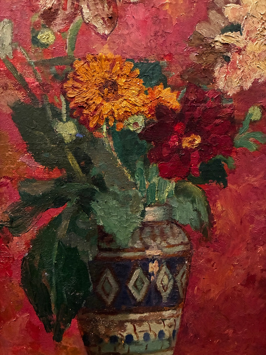 Nature morte, Andrée Préville fin XIXe début XXe-photo-3