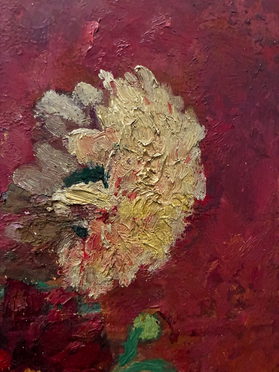 Nature morte, Andrée Préville fin XIXe début XXe-photo-1