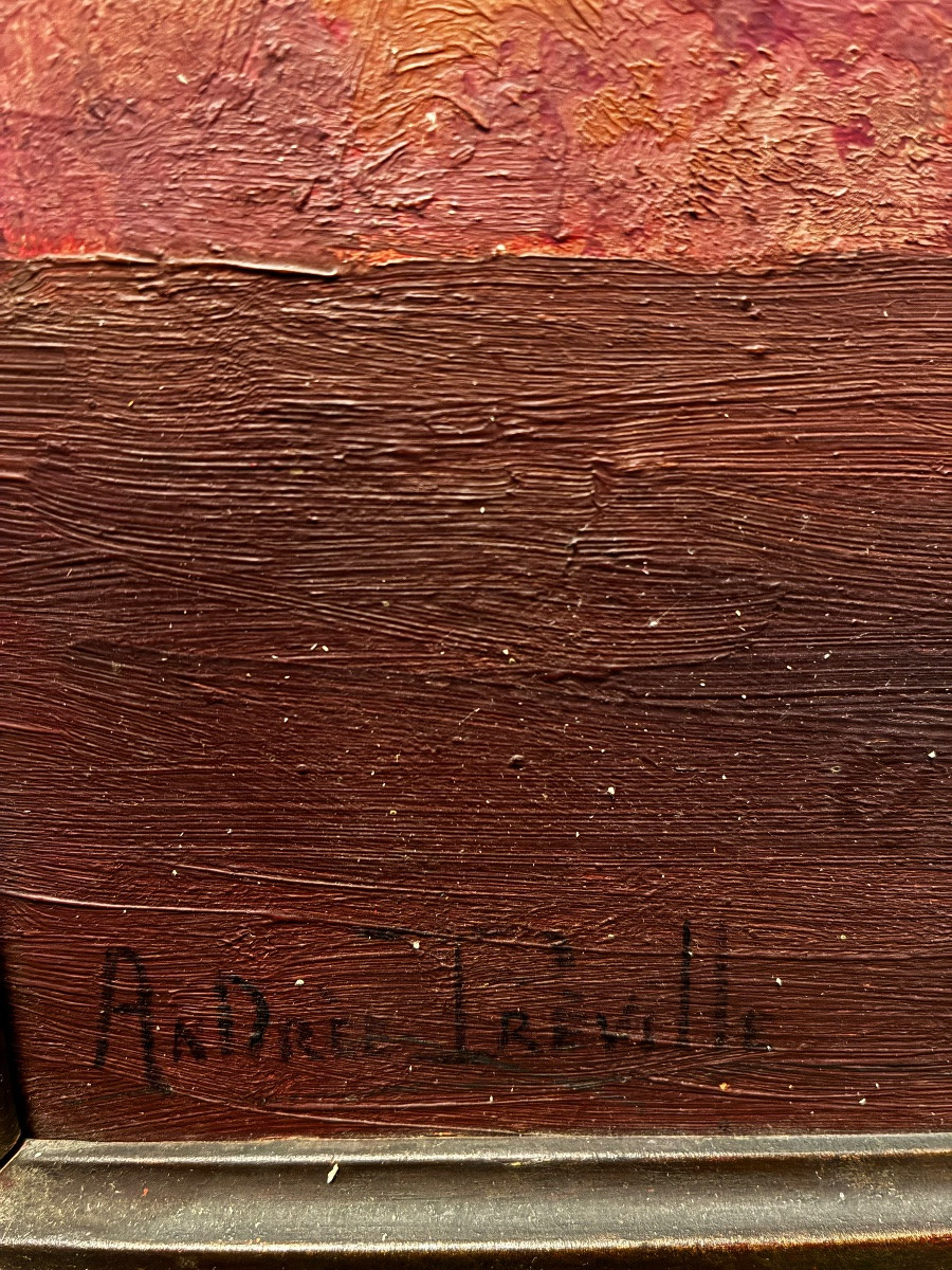 Nature morte, Andrée Préville fin XIXe début XXe-photo-2