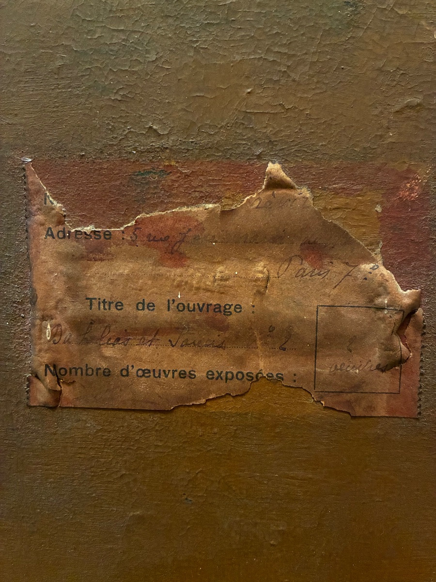 Nature morte, Andrée Préville fin XIXe début XXe-photo-4