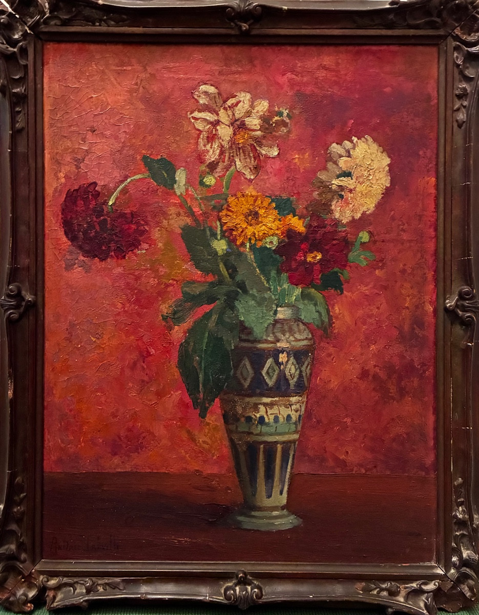 Nature morte, Andrée Préville fin XIXe début XXe