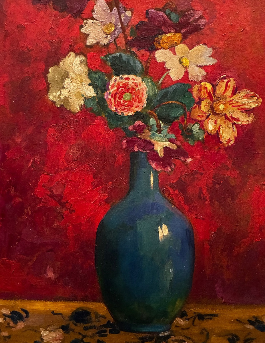 Still Life By Andrée Préville, Late 19th/early 20th Century-photo-3