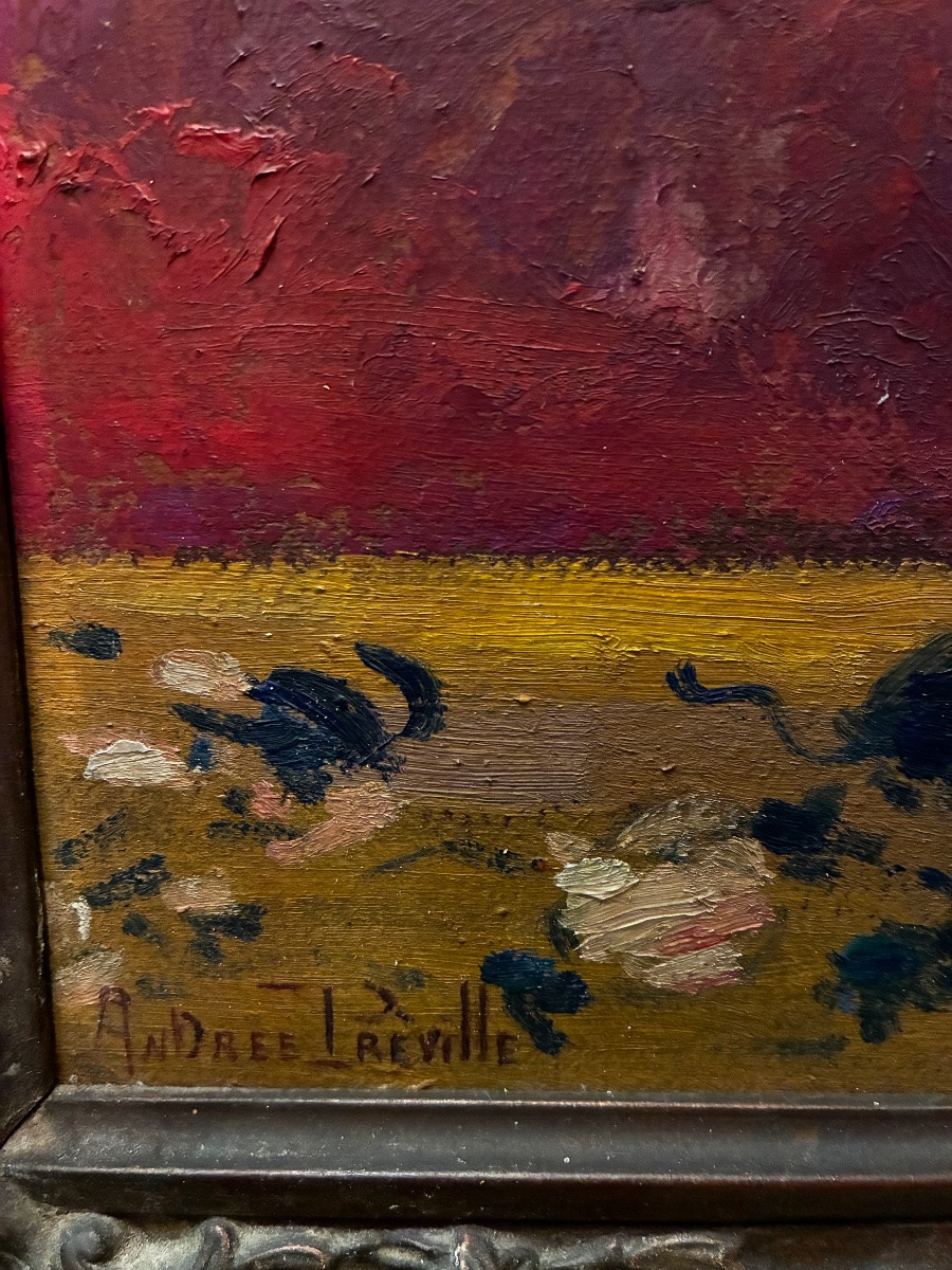 Still Life By Andrée Préville, Late 19th/early 20th Century-photo-2