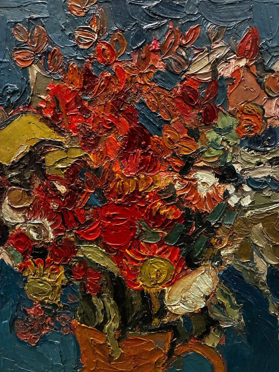 Bouquet de fleurs de Robert Coutelas, 60 Galerie Romanet-photo-2