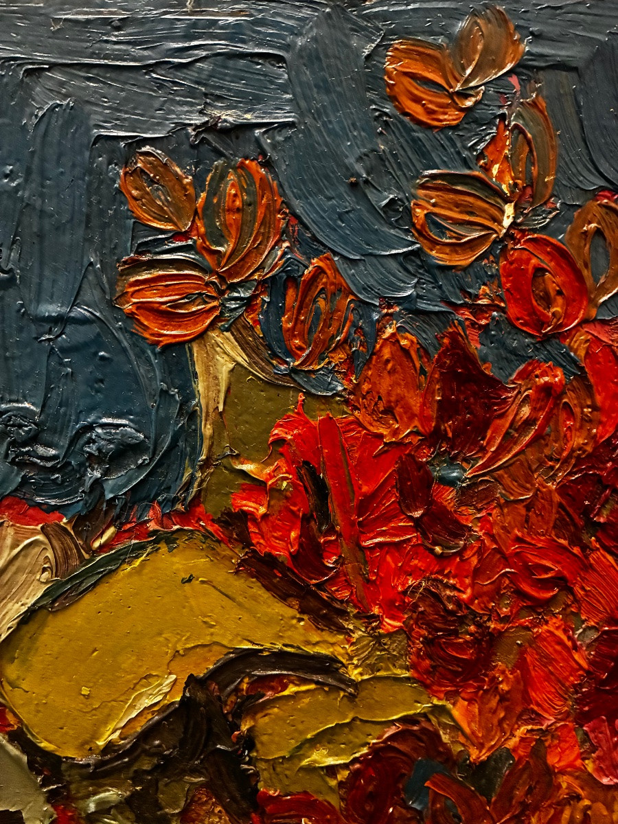 Bouquet de fleurs de Robert Coutelas, 60 Galerie Romanet-photo-3