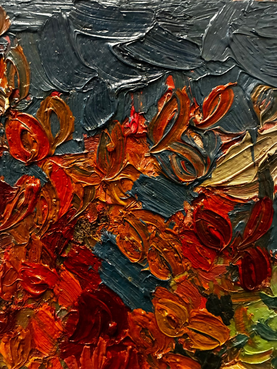 Bouquet de fleurs de Robert Coutelas, 60 Galerie Romanet-photo-4