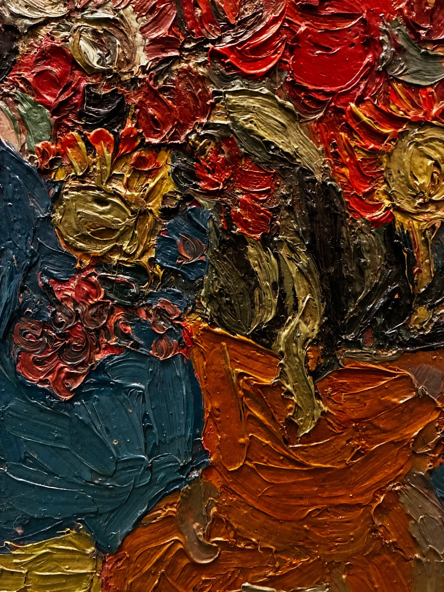 Bouquet de fleurs de Robert Coutelas, 60 Galerie Romanet-photo-3